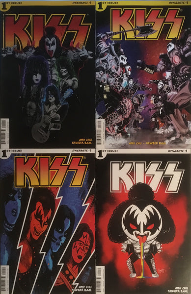 KISS (2016-2017) # 1 SET OF EIGHT VARIANT COVERS