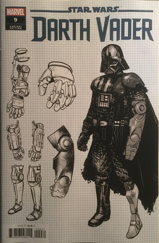 STAR WARS : DARTH VADER (2020-2024) # 9 IENCO 1:10 DESIGN VARIANT COVER