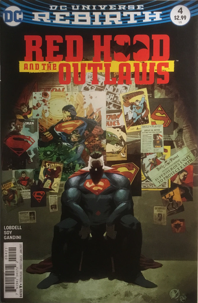 RED HOOD AND THE OUTLAWS (REBIRTH) # 4 VARIANT COVER