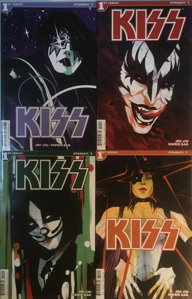 KISS (2016-2017) # 1 SET OF EIGHT VARIANT COVERS