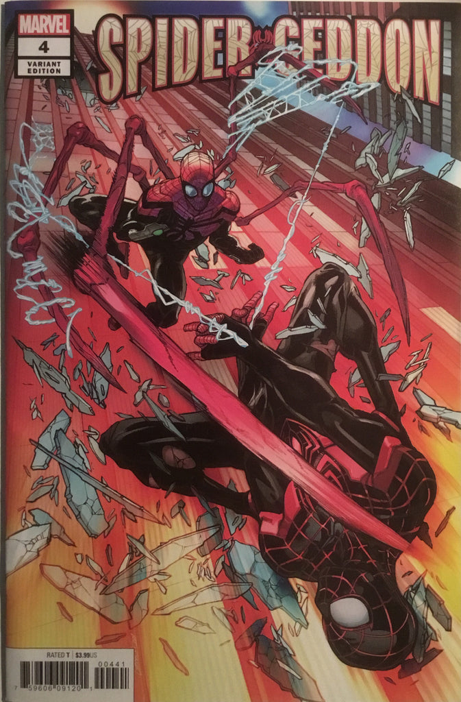 SPIDER-GEDDON # 4 GARRON 1:25 VARIANT COVER