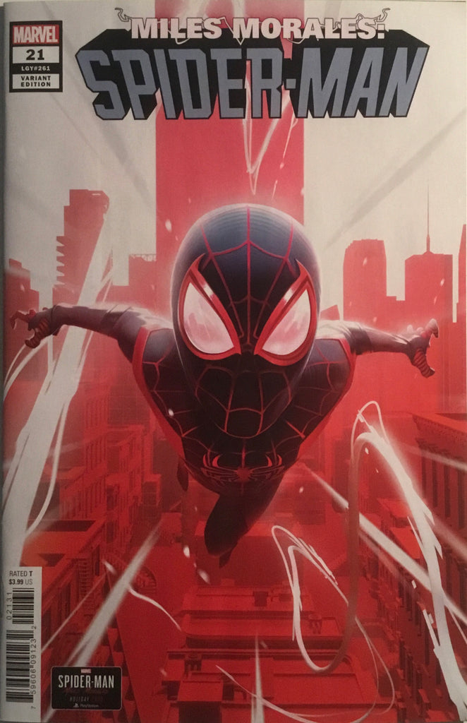 MILES MORALES SPIDER-MAN (2019-2022) #21 SCHUMACHER 1:10 VARIANT COVER
