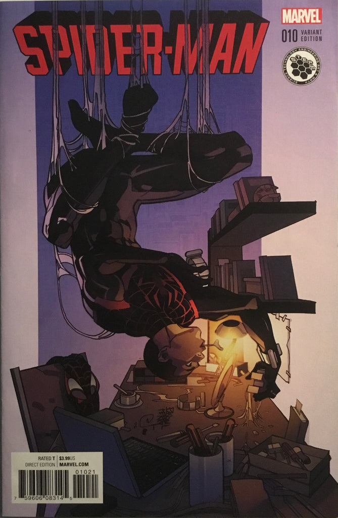 SPIDER-MAN (2016-2017) #10 FERRY 1:10 VARIANT COVER