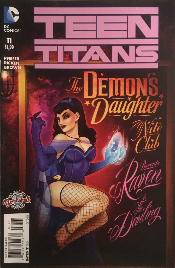 TEEN TITANS (NEW 52 SERIES 2) #11 BOMBSHELLS VARIANT COVER