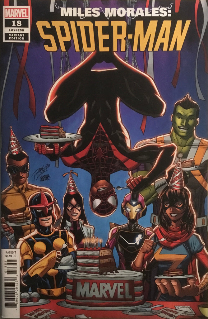 MILES MORALES SPIDER-MAN (2019-2022) #18 SECRET SURPRISE BIRTHDAY VARIANT COVER