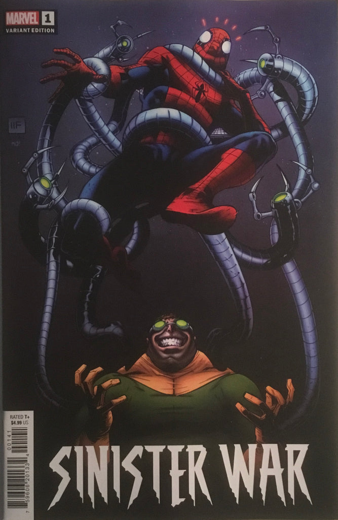 SINISTER WAR # 1 FERREIRA 1:25 VARIANT COVER
