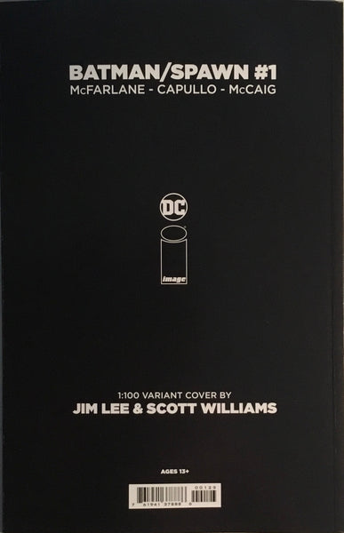 BATMAN / SPAWN # 1 JIM LEE 1:100 VARIANT COVER