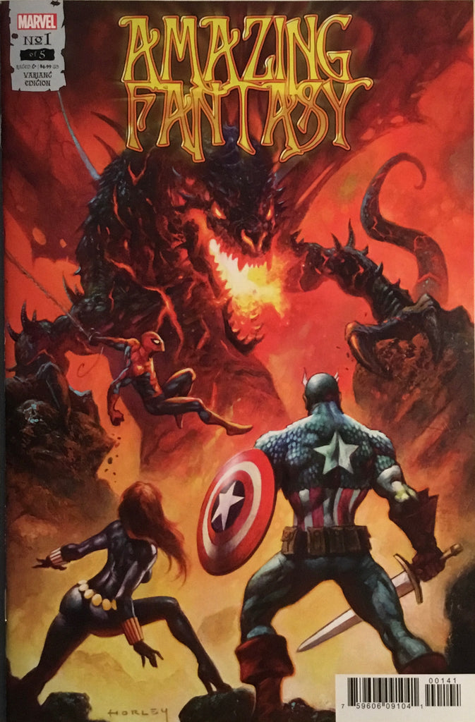AMAZING FANTASY # 1 HORLEY 1:25 VARIANT COVER