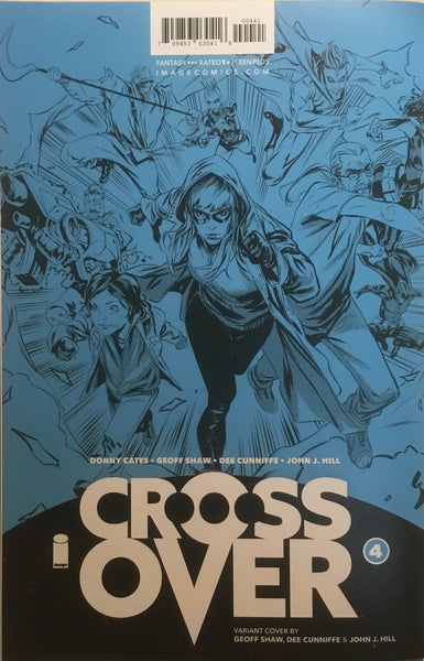 CROSSOVER # 4 SHAW 1:10 VIRGIN VARIANT COVER
