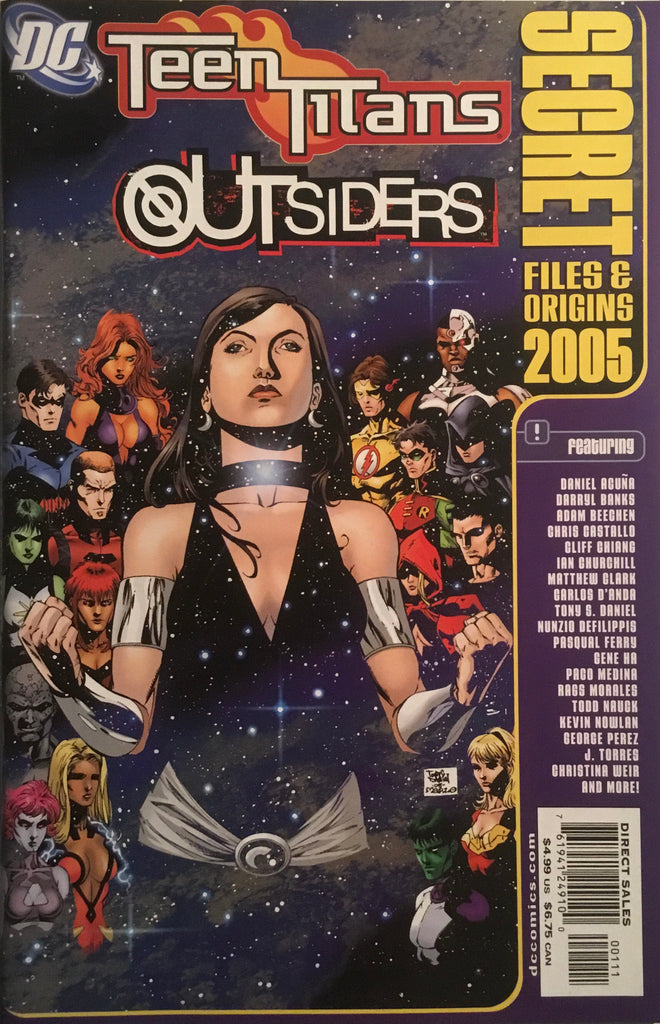 TEEN TITANS / OUTSIDERS SECRET FILES AND ORIGINS 2005