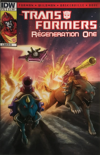 TRANSFORMERS REGENERATION ONE #92 COVER A
