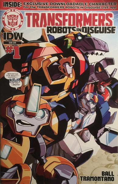 TRANSFORMERS ROBOTS IN DISGUISE ANIMATED # 1 (SUB-COVER)