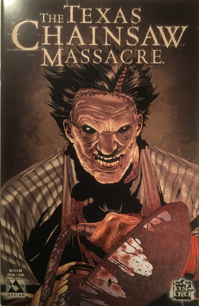 TEXAS CHAINSAW MASSACRE SPECIAL # 1 GLOW IN THE DARK COVER