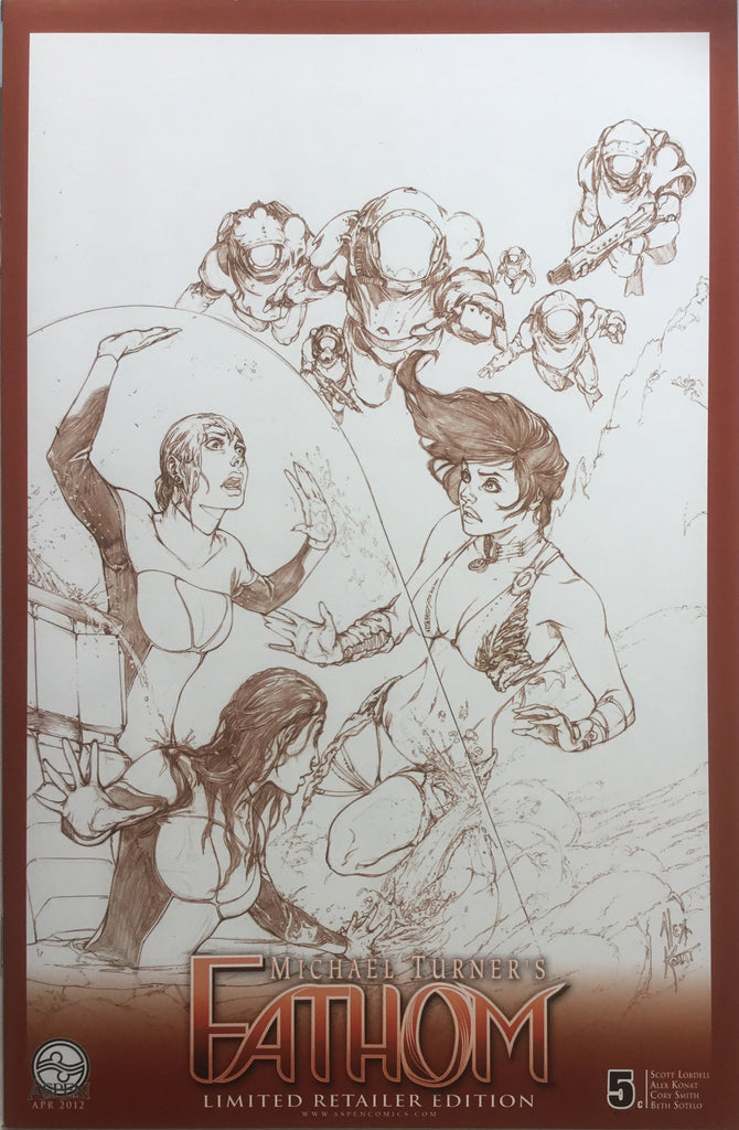FATHOM VOL 4 # 5 RETAILER 1:10 INCENTIVE VARIANT COVER