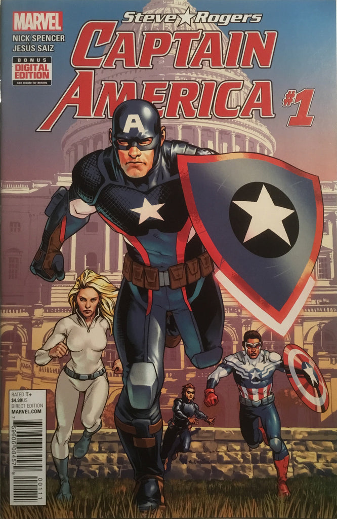 CAPTAIN AMERICA STEVE ROGERS # 1  FIRST PRINTING - Comics 'R' Us