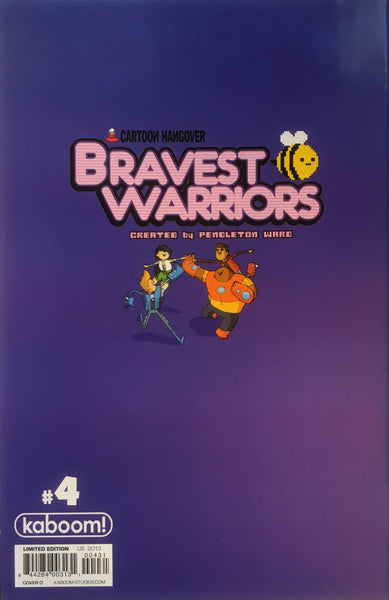 BRAVEST WARRIORS # 4 (1:20 VARIANT COVER)