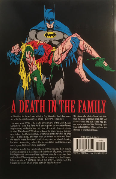 BATMAN A DEATH IN THE FAMILY GRAPHIC NOVEL - Comics 'R' Us