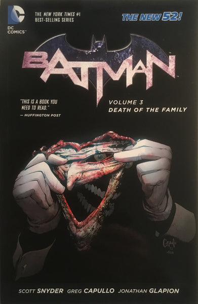 BATMAN (NEW 52) VOL 3 DEATH OF THE FAMILY GRAPHIC NOVEL - Comics 'R' Us