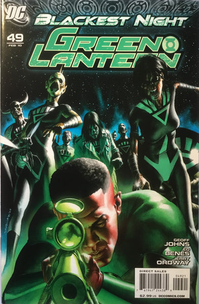 GREEN LANTERN # 49 (2005 SERIES) 1:25 VARIANT BLACKEST NIGHT - Comics 'R' Us
