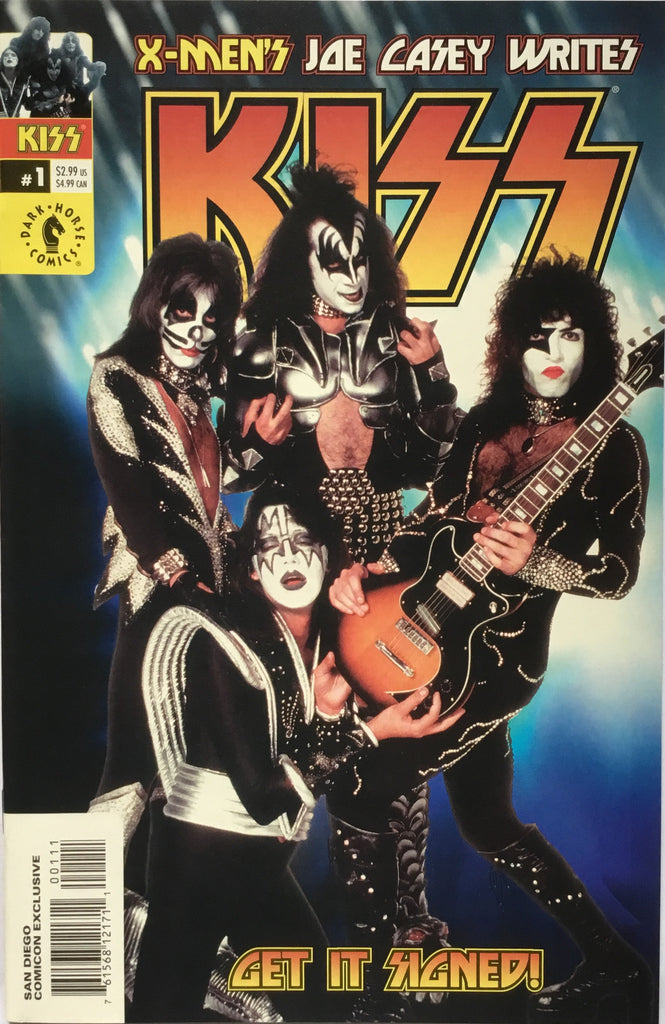 KISS # 1 SAN DIEGO COMIC-CON EXCLUSIVE 2002
