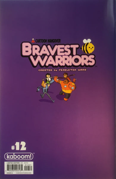 BRAVEST WARRIORS #12 (1:20 VARIANT COVER)