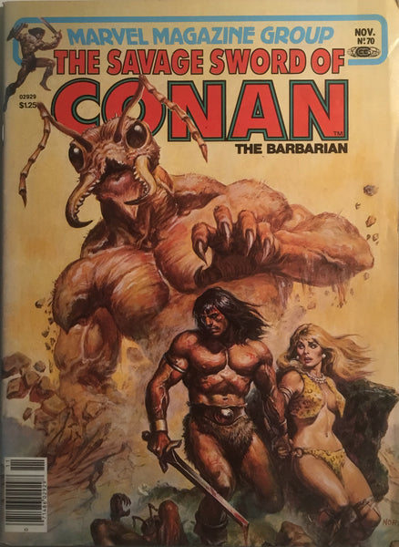THE SAVAGE SWORD OF CONAN # 70