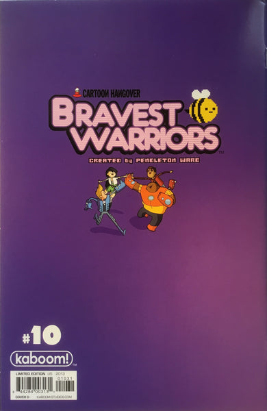 BRAVEST WARRIORS #10 (1:20 VARIANT COVER)