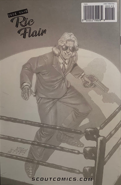 CODE NAME RIC FLAIR MAGIC EIGHTBALL # 1 MERLI 1:25 VARIANT COVER ...