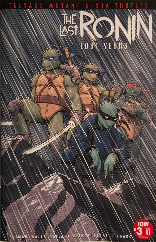 TEENAGE MUTANT NINJA TURTLES THE LAST RONIN LOST YEARS # 3 McKELVIE 1:25 VARIANT COVER