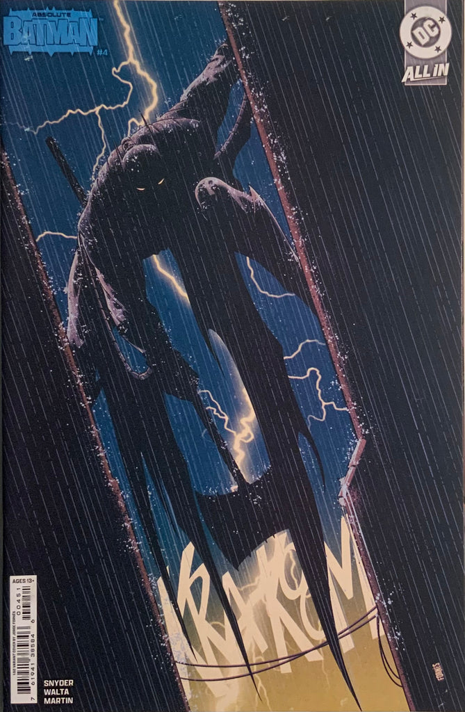 ABSOLUTE BATMAN # 4 FORNES 1:50 VARIANT COVER