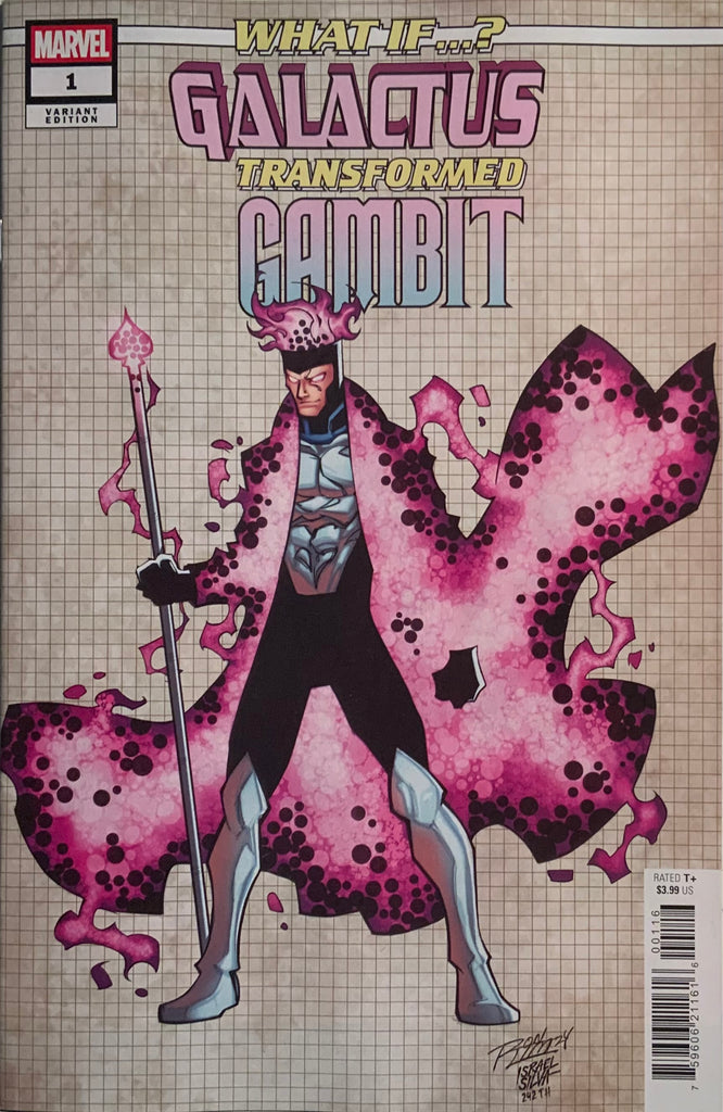 WHAT IF...? GALACTUS TRANSFORMED GAMBIT # 1 LIM 1:10 VARIANT COVER