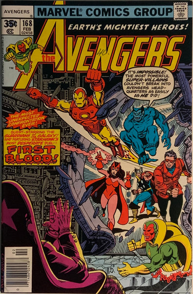 AVENGERS (1963-1996) #168