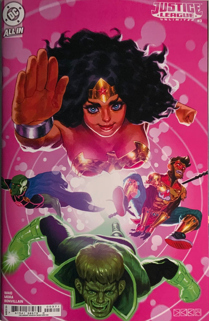 JUSTICE LEAGUE UNLIMITED #3 KIM 1:50 VARIANT COVER