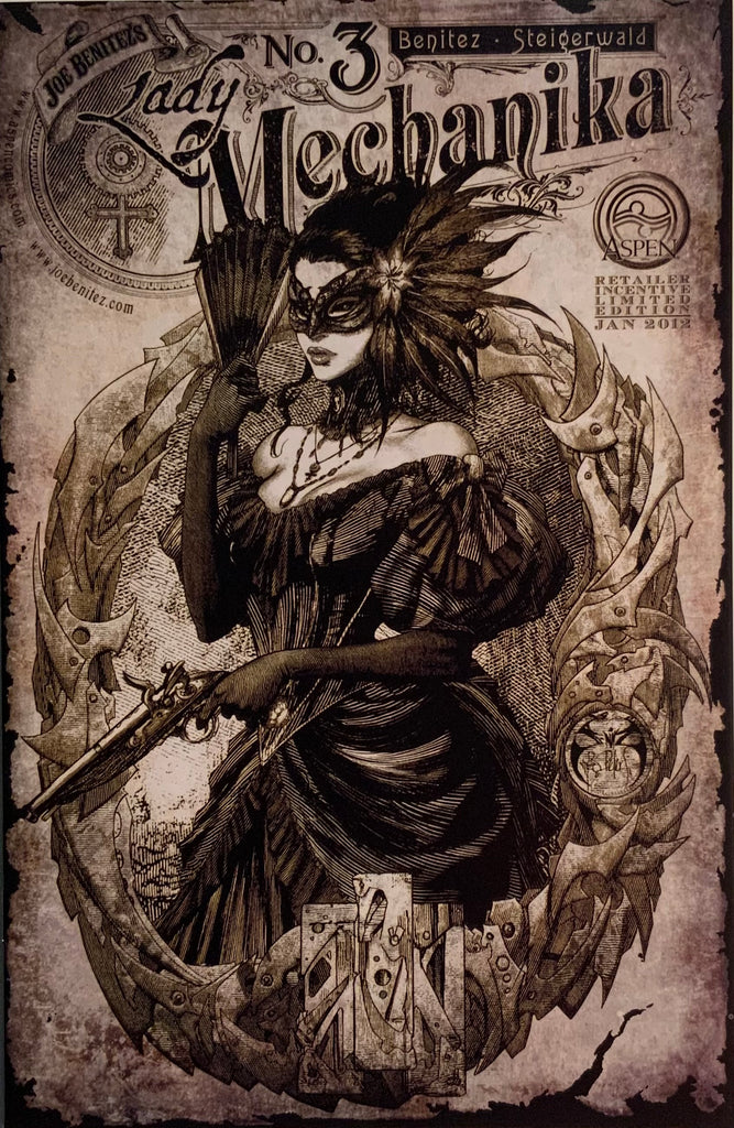 LADY MECHANIKA (2012) # 3 BENITEZ 1:10 VARIANT COVER