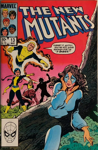 NEW MUTANTS (1983-1991) #13 FIRST APPEARANCE OF DOUG RAMSEY