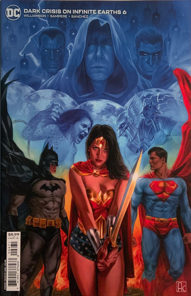 DARK CRISIS ON INFINITE EARTHS # 6 COLON VARIANT COVER