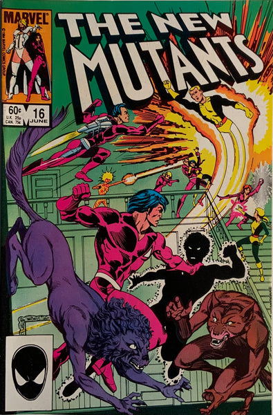 NEW MUTANTS (1983-1991) #16 FIRST APPEARANCE OF JAMES PROUDSTAR