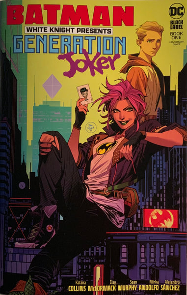 BATMAN WHITE KNIGHT PRESENTS GENERATION JOKER #1 MORA 1:25 VARIANT COVER