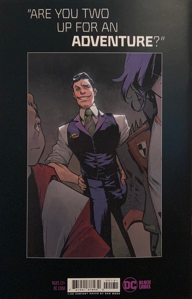 BATMAN WHITE KNIGHT PRESENTS GENERATION JOKER #1 MORA 1:25 VARIANT COVER