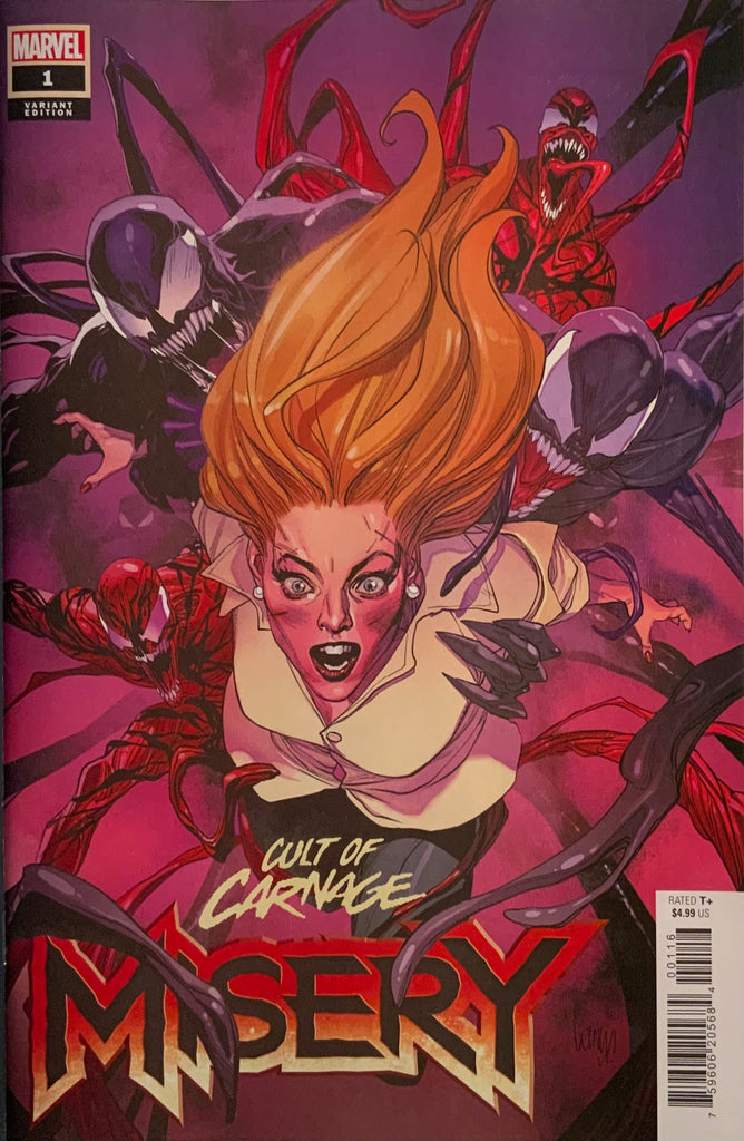 CULT OF CARNAGE : MISERY #1 YU 1:25 VARIANT COVER