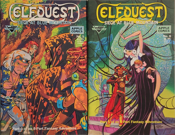 ELFQUEST : SIEGE AT BLUE MOUNTAIN # 1 - 6 (OF 8)