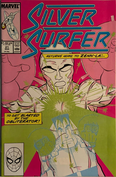 SILVER SURFER (1987-1998) # 21