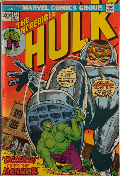 INCREDIBLE HULK (1962-1999) #167