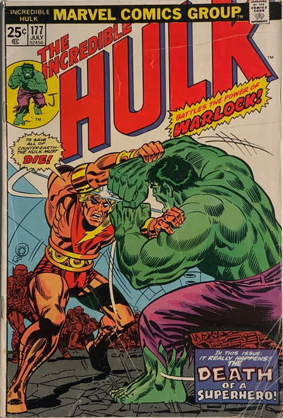 INCREDIBLE HULK (1962-1999) #177 DEATH OF ADAM WARLOCK