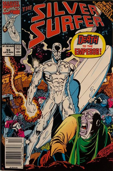 SILVER SURFER (1987-1998) # 53 FIRST APPEARANCES OF AEL-DAN AND DAR-BENN