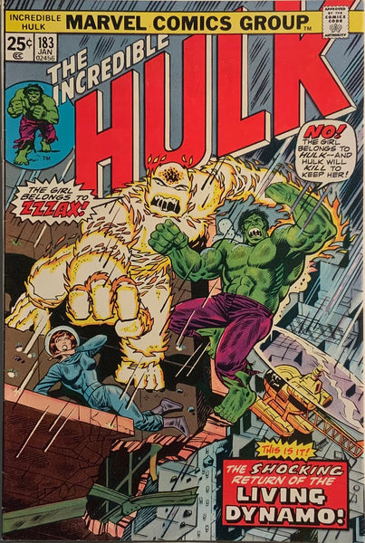 INCREDIBLE HULK (1962-1999) #183 SECOND APPEARANCE OF ZZZAX