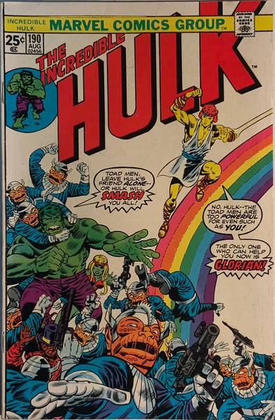 INCREDIBLE HULK (1962-1999) #190 FIRST APPEARANCE OF GLORIAN
