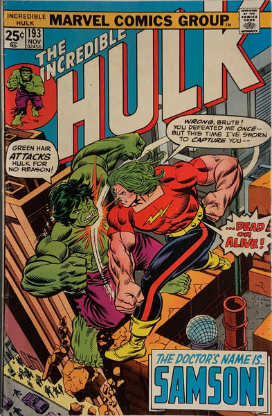 INCREDIBLE HULK (1962-1999) #193