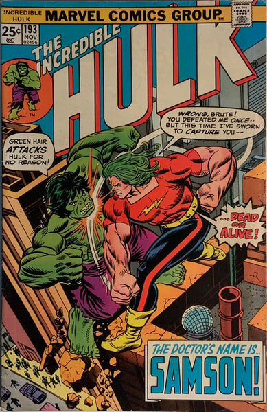 INCREDIBLE HULK (1962-1999) #193