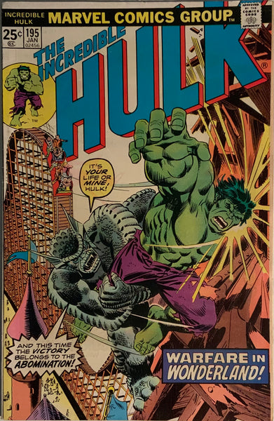 INCREDIBLE HULK (1962-1999) #195